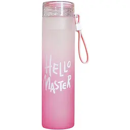 Пляшка для води Elite Hello Master Pink 500 мл