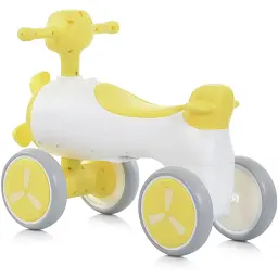 Дитяча каталка-толокар Bambi M 5854E-6 до 25 кг жовтий - мініатюра 2