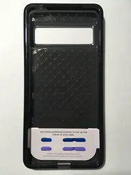 Оригінальний протиударний чохол Tech21 Evo Check для Google Pixel 7 Pro Smokey Black (T21-9550) - мініатюра 6