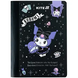 Блокнот A5 60арк. кліт. тв. обкл. Kuromi з магнітною закладкою №HK25-192/Kite/ - мініатюра 1