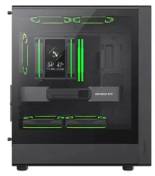 Корпус GameMax Aeris 330 GB Без БП Black (AERIS 330 GB) - мініатюра 5