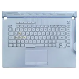 Верхня кришка для Asus G531GU GL531GU G531GT G531GV, RU/UA (топкейс+клавіатура, 16pin підсвічування, Оригінал)