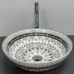 Умивальник VBI Arcile grey накладний VBI-016103, Сірий - мініатюра 5