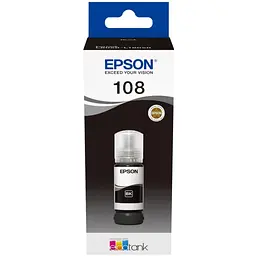 Epson Контейнер з чорнилом 108 EcoTank L8050/L18050 black