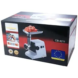 Електрична м'ясорубка  Crownberg CB-4211 2500 Вт - мініатюра 6