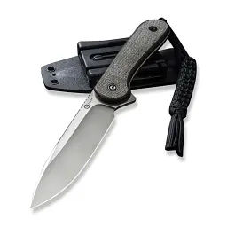 Ніж Civivi Fixed Blade Elementum Satin Blade Micarta (C2105B) - мініатюра 5