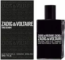 Туалетна вода Zadig & Voltaire This Is Him 30 мл - мініатюра 2