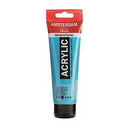 Фарба акрилова Amsterdam 522, Бірюзовий синій 120 мл