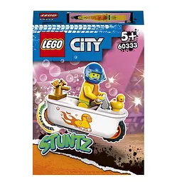 Конструктор LEGO City Stunt Трюковий мотоцикл - ванна, 14 деталей (60333)