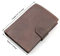 Чоловічий шкіряний гаманець Vintage 10х13 см acs0014991 - мініатюра 3