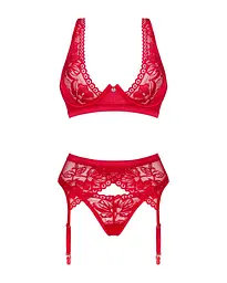 Obsessive Lacelove cupless 3-pcs Set M/L - мініатюра 3