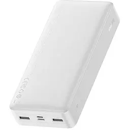 Зовнішній акумулятор Baseus Bipow Digital Display 20000 mAh 15W (PPDML-J02/PPBD20) білий - мініатюра 4