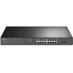 Комутатор TL-SG1218MPE 16xGE (16xPoE), 2xSFP, 192Вт, WebSmart TP-Link teh0018265