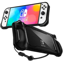 Чохол Spigen Rugged Armor для Nintendo Switch OLED Black (ACS04020) [113506] - мініатюра 16