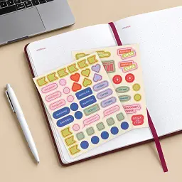 Планер-щоденник Orner "It's planning time" бордовий - мініатюра 12