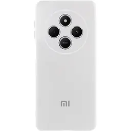 Чохол Silicone Cover Lakshmi Full Camera (AAA) with Logo для Xiaomi Redmi 14C / Poco C75 Білий / White