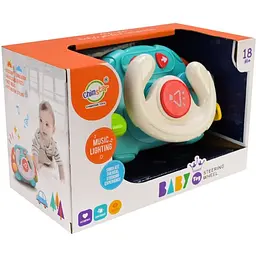 Іграшка музичне кермо 503-17 Бірюзовий shop (6982748290155)