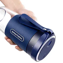 Фітнес-блендер Xiaomi Morphy Richards Portable Juice Cup MR9600 Blue - мініатюра 5