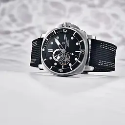Наручний годинник чоловічий PD-1736 Silver-Black Pagani Design acs0031182 - мініатюра 2