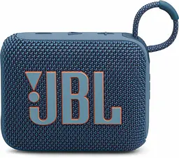 Портативна акустика JBL Go 4 Blue (JBLGO4BLU) - мініатюра 3