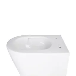 Унітаз підвісний Qtap Swan безободковий Ultra Quiet з сидінням Soft-close QT16335179W, Білий - мініатюра 7