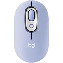 Миша бездротова Logitech Pop Mouse with Emoji Lilac (910-007414)