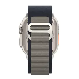 Ремінець для Apple Watch 42 (Series 11-10)/41/40/38, синій, Alpine Loop Alpina Band, тканинний поліестеровий ремінець для смарт-годин, дихаючий, для активного відпочинку та спорту, ArmorStandart (ARM81040) - мініатюра 6