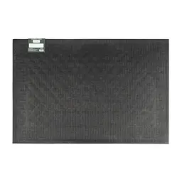 Килимок придверний Eco Fabric Луска без кромки чорний 60 х 90 см (6090-001) - мініатюра 4