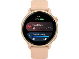 Смарт-годинник Garmin Vivoactive 6 Metallic Pink Dawn with Pink Dawn Band (010-02985-03) - мініатюра 3