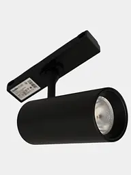 Магнітний ультратонкий трековий світильник поворотний KW-302/12W NW DC48V BK Brille 48-204