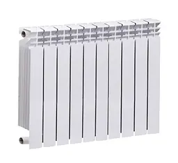 Радіатор секційний Koer 110 Bimetal-500 Maxi KR4938, Білий