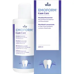 Ополіскувач для ротової порожнини Dr. Wild Emoform Mouthbath Concentrate з мінеральними солями концентрат 400 мл - мініатюра 2