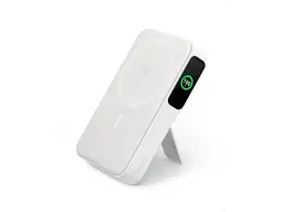 Зовнішній акумулятор (Power Bank) ANKER MagGo 10K 10000mAh 15W Qi2 White (A1654P21) - мініатюра 3