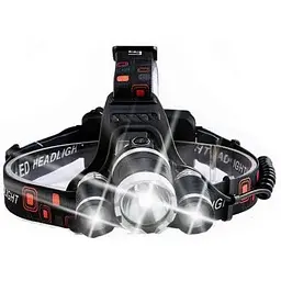 Налобний ліхтар Bailong X-Balog BL-3002-T6 акумуляторний на голову 2x18650 IP55