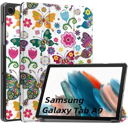 Чохол до планшета BeCover Smart Case Samsung Tab A9 SM-X115 8.7" Butterfly (709912) - мініатюра 2