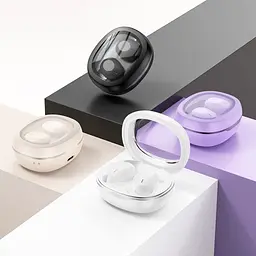 Навушники бездротові Hoco EQ3 Smart true wireless BT5.3/7hours білі - мініатюра 2