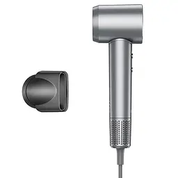 Фен для волосся Hoco HP10 with digital display (1600W) Gray - мініатюра 4