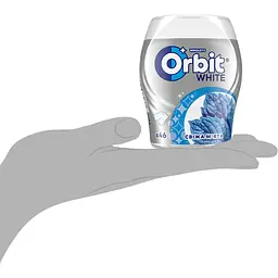 Жувальна гумка Orbit White Bottle Свіжа м'ята 640 г (10 шт. х 64 г) - мініатюра 3
