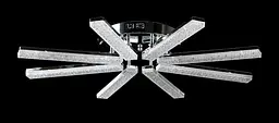 Люстра стельова LED Splendid Ray LT8007/8, 160W, хром/білий, сучасний стиль, діаметр 70 см