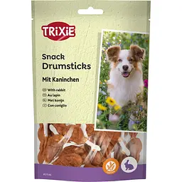 Ласощі Trixie Premio Rabbit Drumsticks для собак кісточки з кроликом 100 г 8 шт (арт.31546)
