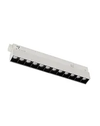 Магнітний трековий світильник Nowodvorski 11632 LVM Focus LED 1x9W 3000K 800Lm IP20 білий
