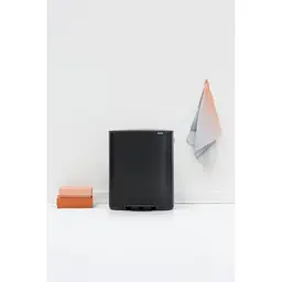 Бак для сміття Brabantia Bo Pedal чорний матовий 60 л (211362) - мініатюра 9