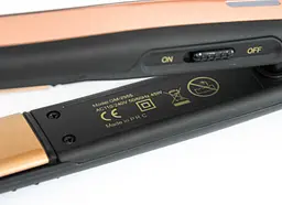 Випрямляч для волосся Geemy GM-2955, 45 Вт, рожевий, з керамічними пластинами - мініатюра 6