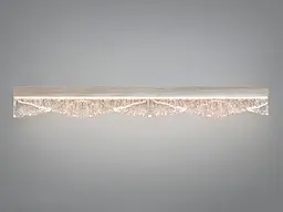 Настінне бра Diasha 8057/600GD LED золото 16Вт