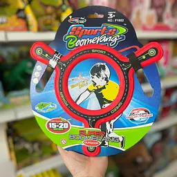 Бумеранг для дітей Sports Boomerang іграшка для вулиці що повертається дальність 15–20 м - мініатюра 4