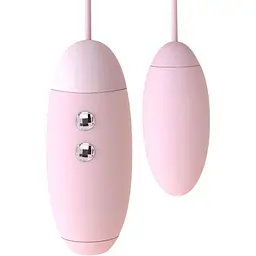 Вакуумний стимулятор з віброяйцем 2-в-1 KisToy Miss VV Pink
