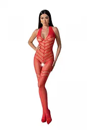 Бодістокінг з плетінням на животику Passion BS100, One Size