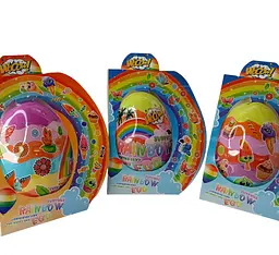 Пластикове яйце Wooow Rainbow Egg 40 г