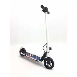 Дитячий Електросамокат E-Scooter ES3 LED Білий - мініатюра 3