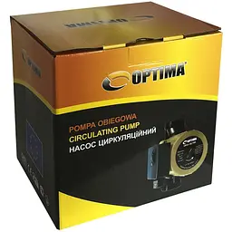 Насос циркуляційний Optima OP25-80 180мм + гайки, + кабель з вилкою - мініатюра 8